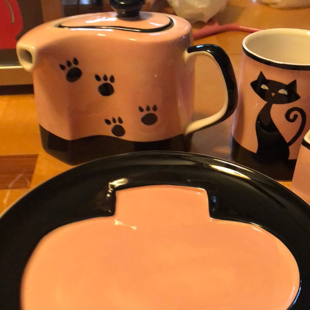 4 pc tea set - Picture 2 of 3